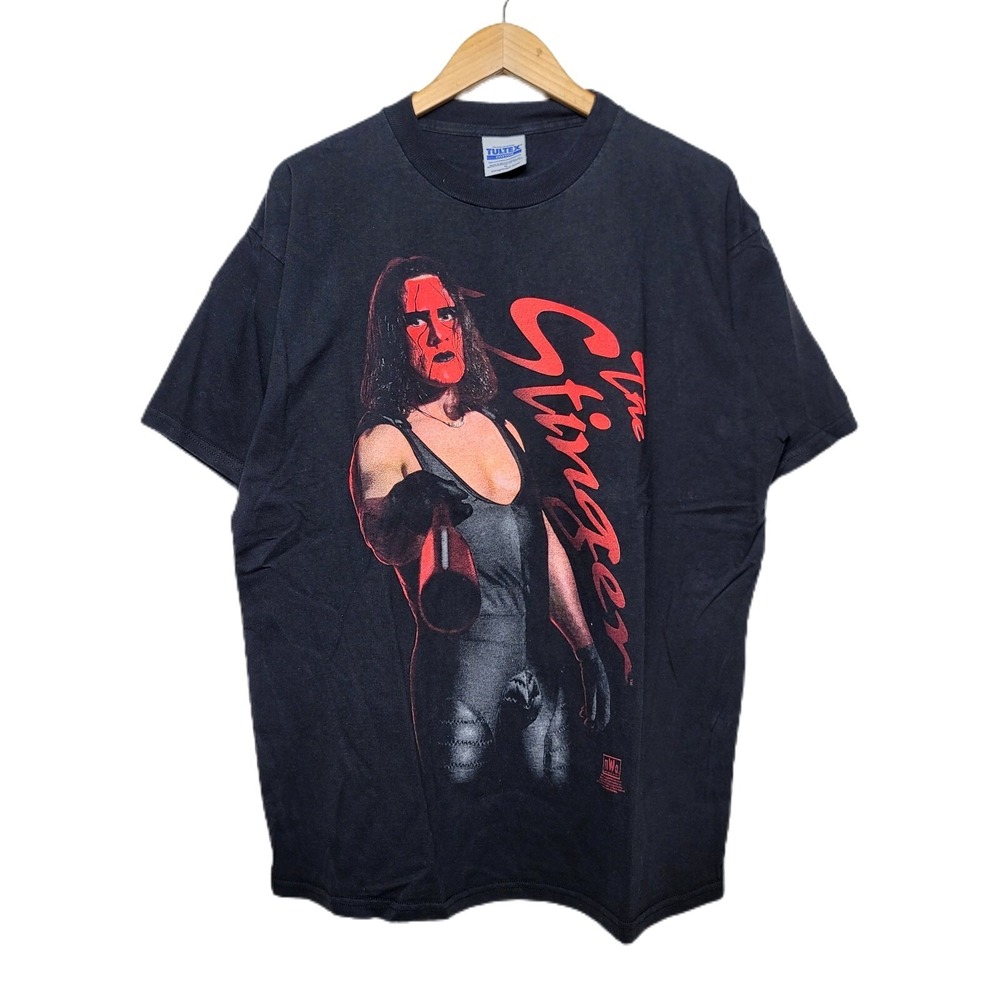 NEW Vintage 1998 WCW NWO Sting The Stinger Wrestling‎ T-Shirt WWE WWF Size XL